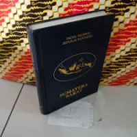 Profil Provinsi Republik Indonesia : Sumatera Barat